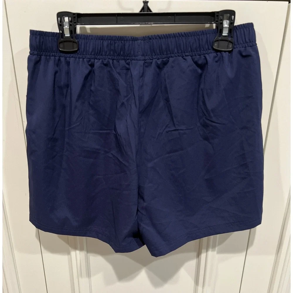 New Balance Men's Navy Training Shorts Size Medium Running Athletic New - Picture 3 of 9